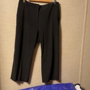 Briggs New York Classic Black Straight Leg Pants